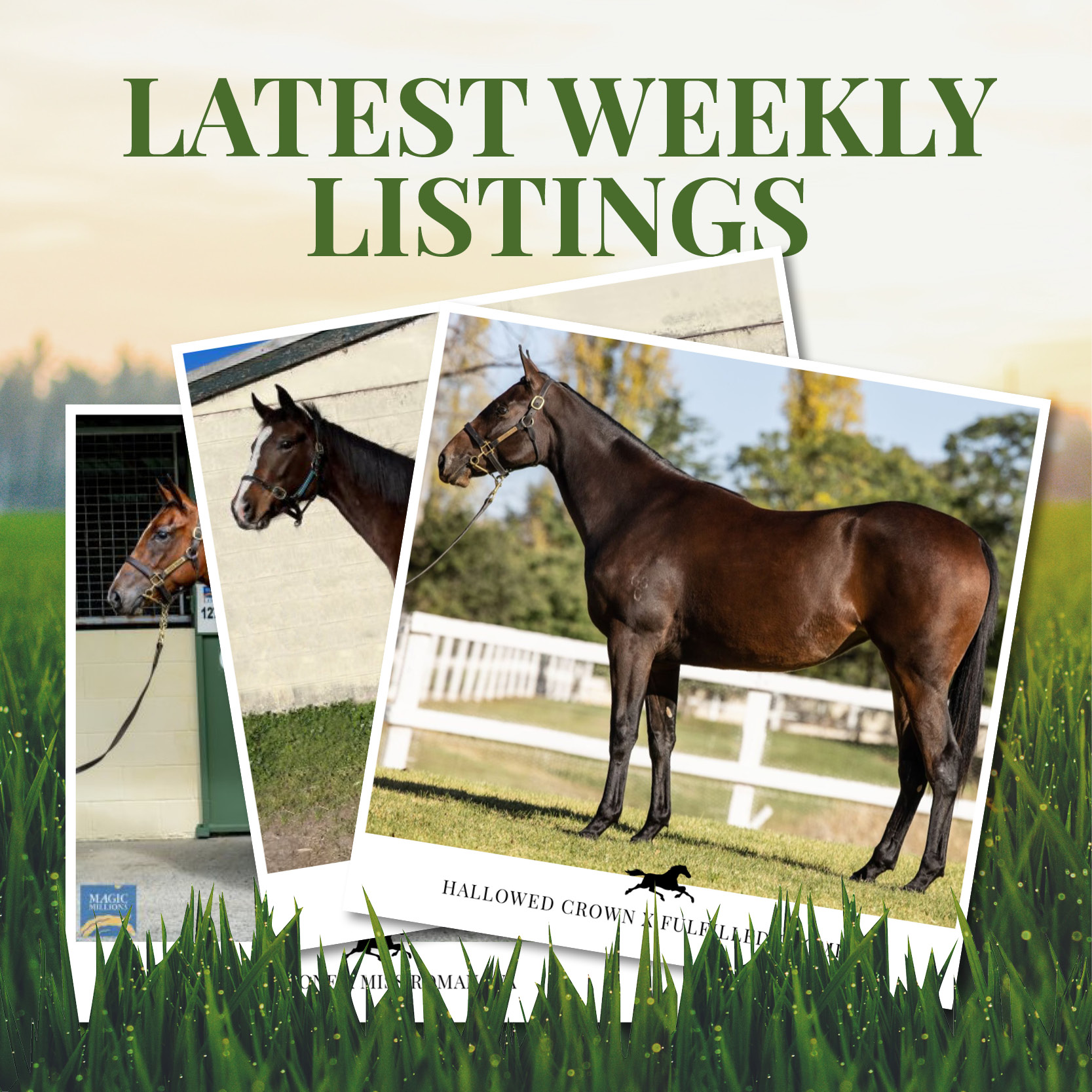 Latest Weekly Listings – Super One, Preferment and Hallowed Crown