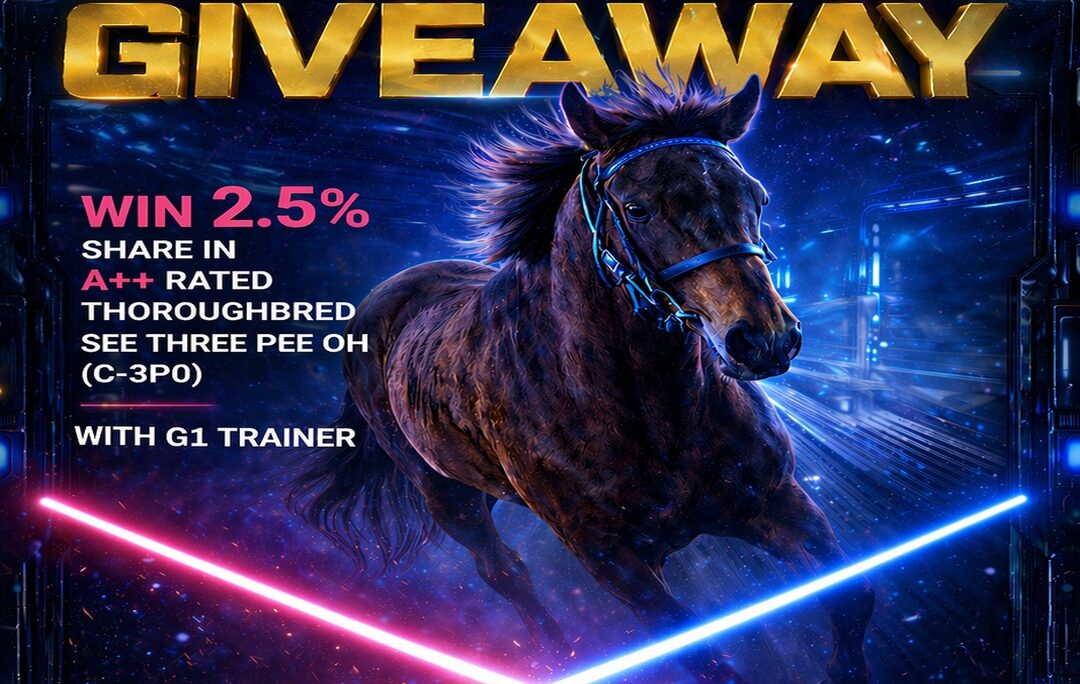 Edge Thoroughbreds “The Great Share Giveaway”
