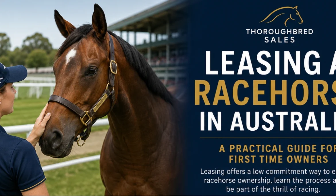 Leasing a Racehorse in Australia: A Practical Guide for First Time Owners