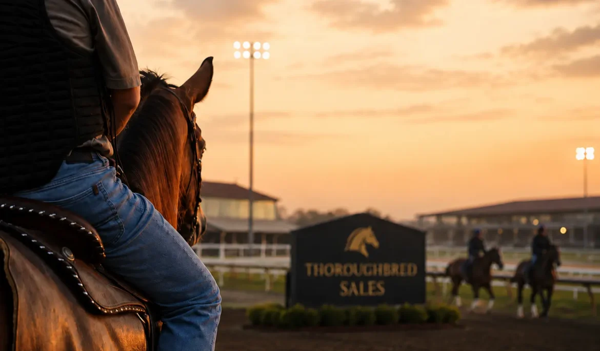 Trainers and Syndicators Use Thoroughbred Sales